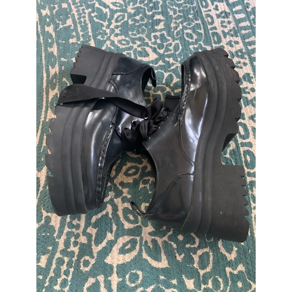 Oxford Style Chunky Platform Shoes From Zara